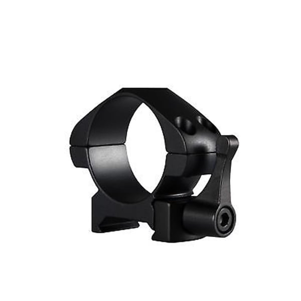 Hawke Optics Hawke Sport Optics 30mm Precision Steel Rings Weaver Low with Lever, Black - 2 Piece 23015 - main